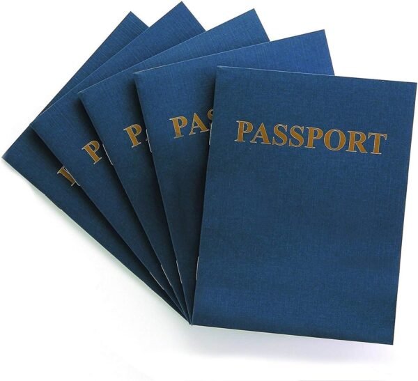 Hygloss Products Blank Passport Book - Fun Pretend Activity for Kids -