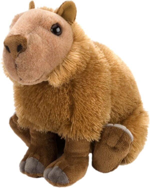 Wild Republic Capybara Plush, Stuffed Animal, Plush Toy, Gifts for Kids, Cuddlekins