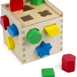 Melissa & Doug Shape Sorting Cube Kit Toy Fun Kids
