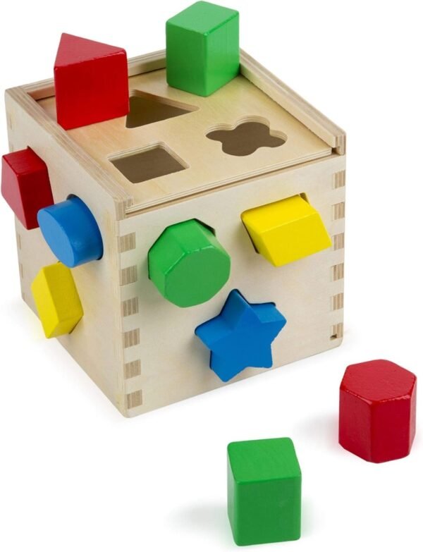Melissa & Doug Shape Sorting Cube Kit Toy Fun Kids