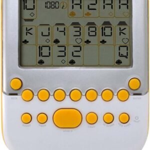 Big Screen Solitaire - White/ Silver with Yellow Accents Kit