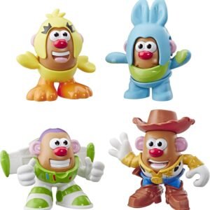Mr Potato Head Disney/Pixar Toy Story Mini 4 Pack Buzz, Woody, Ducky,