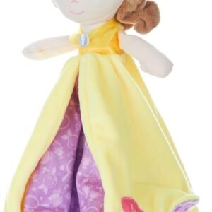 KIDS PREFERRED Disney Baby Belle Plush Stuffed Animal Snuggler Blanket