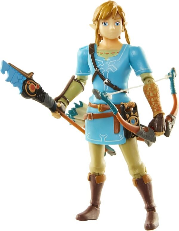 World of Nintendo Breath of The Wild Link 4 Figure Action Figure