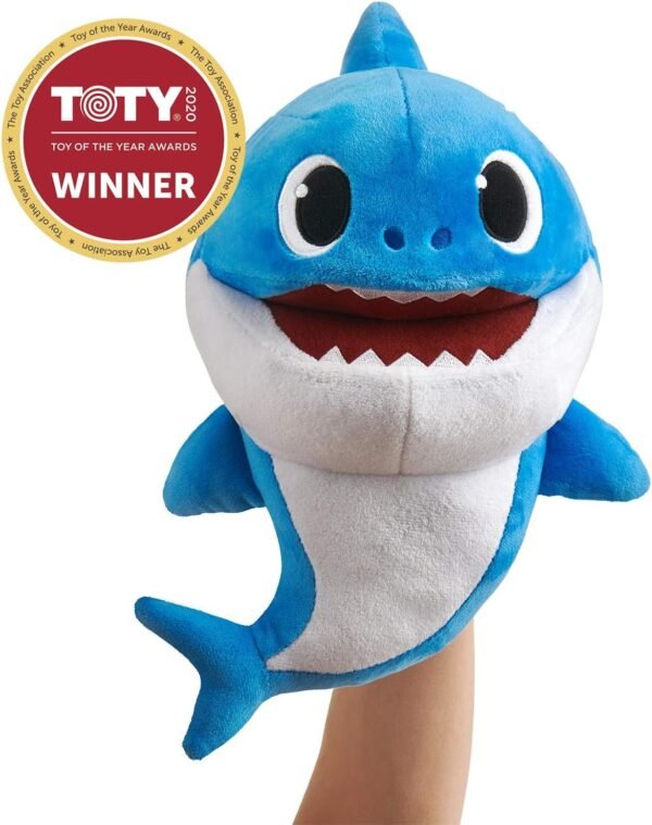 WowWee Pinkfong Baby Shark Official Song Puppet with Tempo Control - Daddy