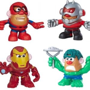 Mr Potato Head Mash Ups Marvel Figure Set Iron Man, Spider-Man, Hulk,