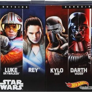 Hot Wheels Star Wars Amazon 6-Pack Character Cars Great for Active Play,