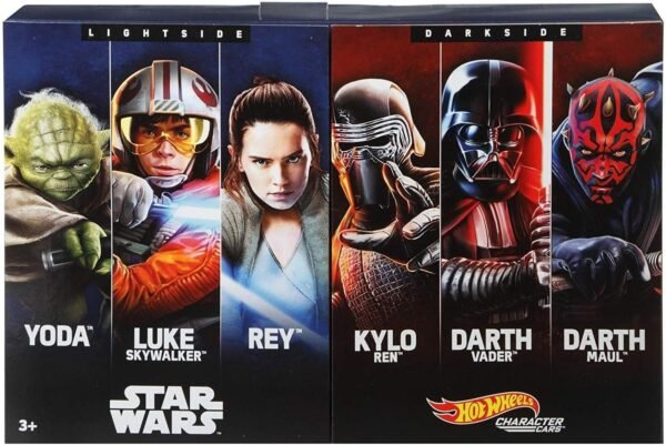 Hot Wheels Star Wars Amazon 6-Pack Character Cars Great for Active Play,