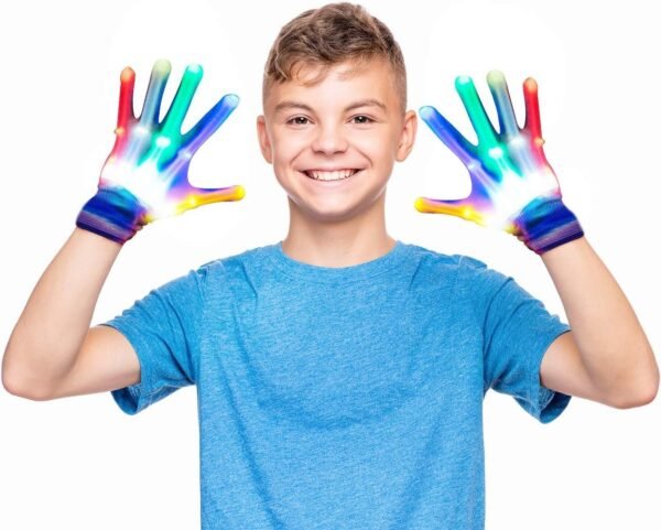 Dreamingbox Children LED Finger Light Gloves - Boys Toys & Kids Gifts