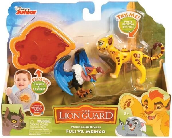 Just Play LG Rival Fuli vs Mzingo Figures with Arm Band 2
