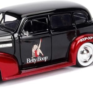 Jada Betty Boop & 1939 Chevy Master Deluxe- 1 24 Die-Cast Vehicle
