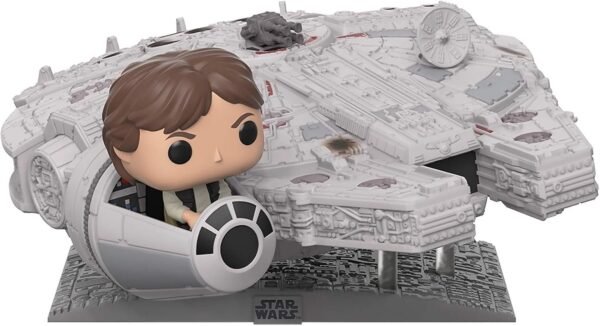 Funko Pop Deluxe Star Wars - Millennium Falcon with Han Solo, Amazon