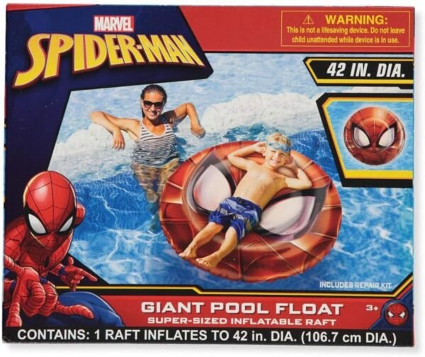 UPD Spiderman 42 Inflatable Giant Round Float Kit Toy Fun