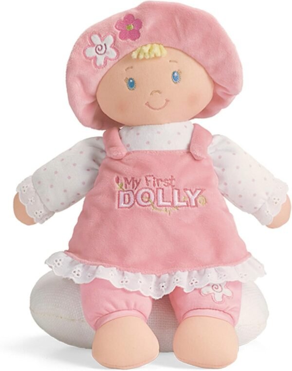 GUND My First Dolly Stuffed Plush Blonde Doll, 12 Kit