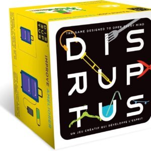 Foxmind, Disruptus, Mind Card Dice Game, Fun and Exciting Activity for Family