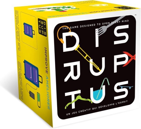 Foxmind, Disruptus, Mind Card Dice Game, Fun and Exciting Activity for Family