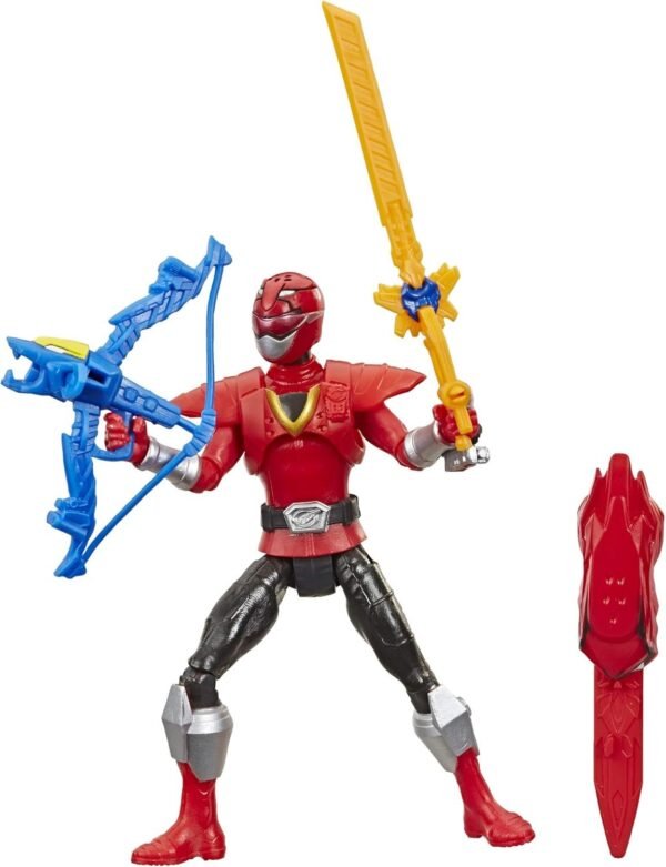 Power Rangers Beast Morphers Beast-X Red Ranger 6 Action Figure Toy Inspired