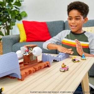 Hot Wheels Mario Kart Track Set Assortment 4 Different Tracks with Mario