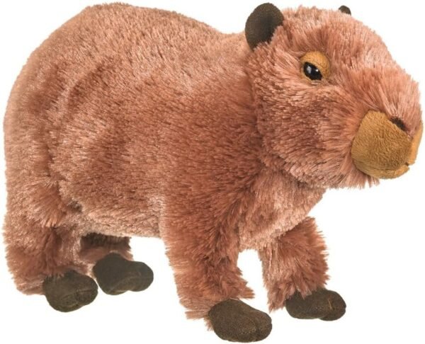 Conservation Critters Capybara Pup Plush Toys 11.5 Stuffed Capybara Pup, Kids Stuffed