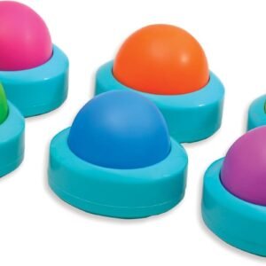 Educational Insights Wireless Eggspert Extra Student Buttons Set of 6
