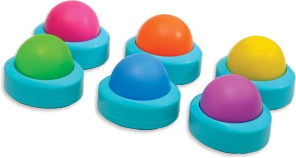 Educational Insights Wireless Eggspert Extra Student Buttons Set of 6