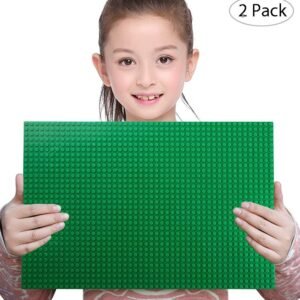 Sawaruita 2 Pack Classic Baseplate Supplement, 10 x 15 Large Plates for