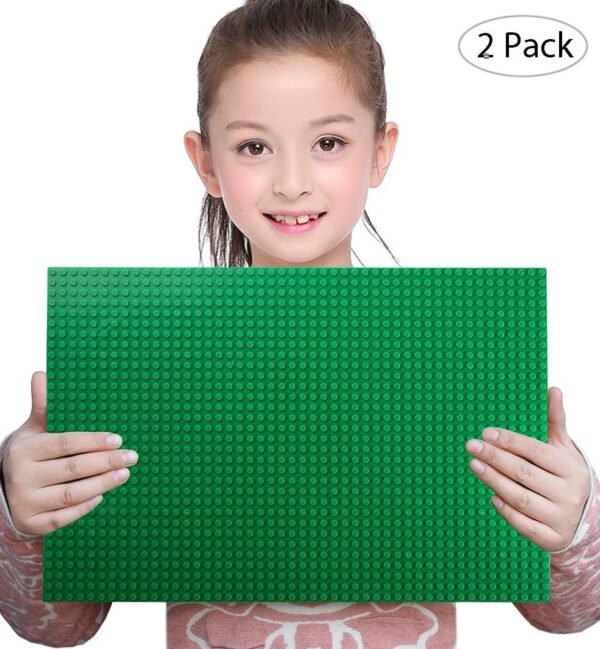 Sawaruita 2 Pack Classic Baseplate Supplement, 10 x 15 Large Plates for