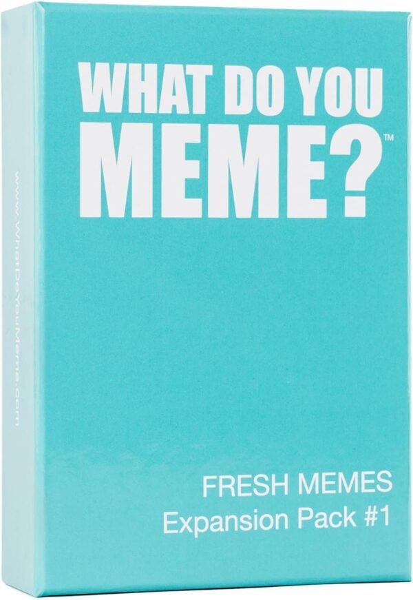 WHAT DO YOU MEME Fresh Memes Expansion Pack #1 Kit