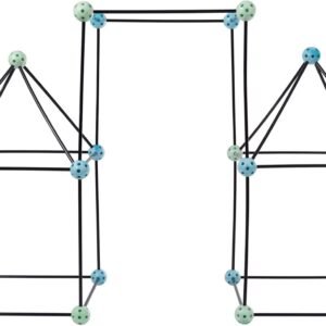 Construction Fort Building Toy Set for Kids with 60 Pieces - Build