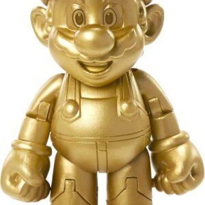 World of Nintendo 91447 4 Gold Mario Action Figure Kit
