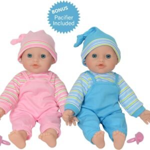 The New York Doll Collection 12 Twins Baby Doll - Soft Body