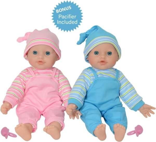 The New York Doll Collection 12 Twins Baby Doll - Soft Body