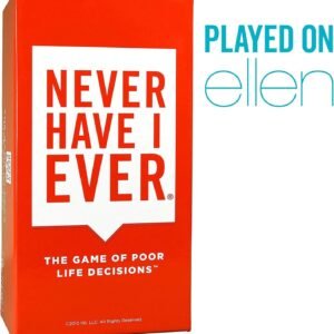 Never Have I Ever a Fun Adult Party Card Game Ages 17+