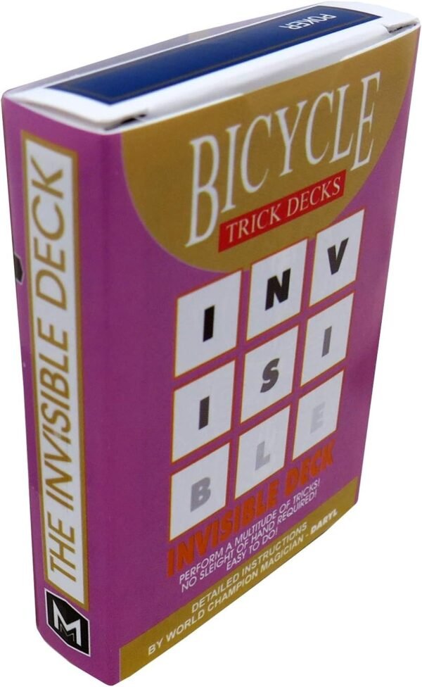 Murphys Manufacturing Invisible Deck Bicycle - Blue Kit Toy Fun