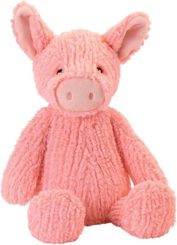 Manhattan Toy Adorables Peaches Pig Stuffed Animal, 11 Kit Fun