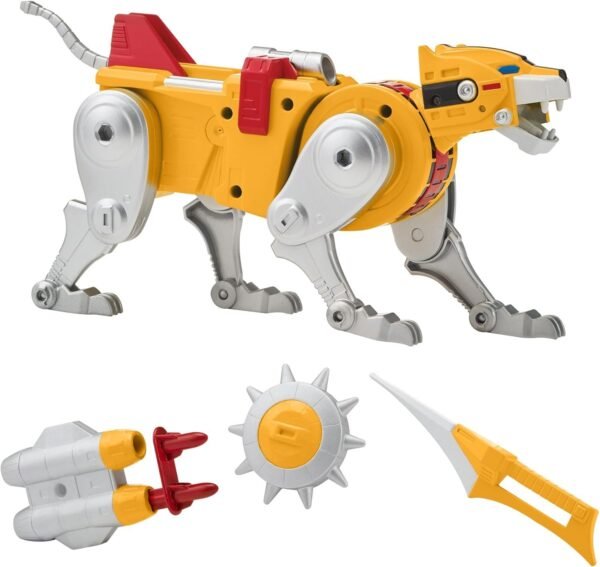 Voltron Classic Combining Yellow Lion Action Figure Kit Toy Fun