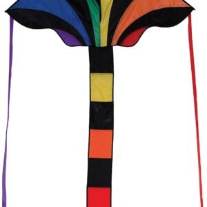 In the Breeze 2903 Rainbow Sparkler 46 Inch Fly-Hi Delta Kite-Single Line