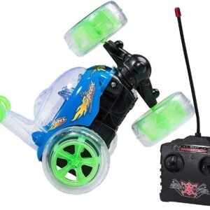 Top Race Remote Control Car Cyclone Twister RC Stunt Car with LED