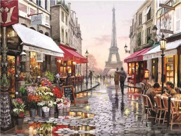 Puzzles 1000 Piece Jigsaw Puzzle for Adults or Kids - Paris Street