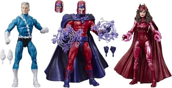 Marvel Legends Series 6 Family Matters 3 Pack with Magneto, Quicksilver, &