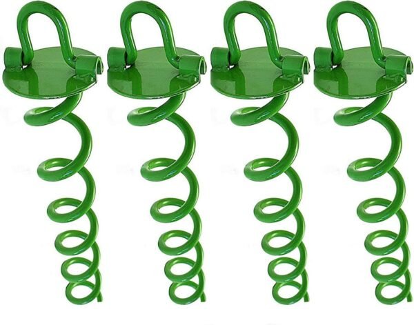 N1Fit Trampoline Anchors - Trampoline Stakes - 16 Inch Ground Anchor Ideal