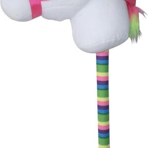 Ponyland White Unicorn 68 cm Stick Horse with Sound Kit