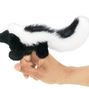 Folkmanis Mini Skunk Finger Puppet Kit Toy Fun Kids Pack