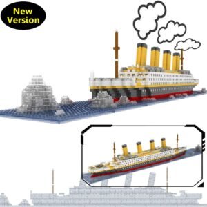 OneNext Titanic Model Building Block Set 1900pcs Mini Blocks DIY Toys Gift