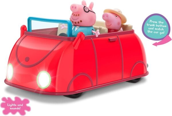 Peppa Pig Lights & Sounds Family Fun Car Kit Toy