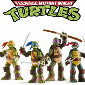 Jubasix Ninja Turtles 4 PCS Set Teenage Ninja Turtles Action Figure -