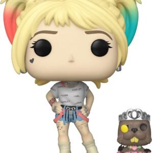 Funko Pop Heroes Birds of Prey - Harley Quinn with Beaver, Multicolour