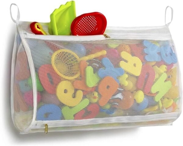 Tenrai Mesh Bath Toy Organizer, Bathtub Storage Bag, Multi-Purpose Baby Toys Net,