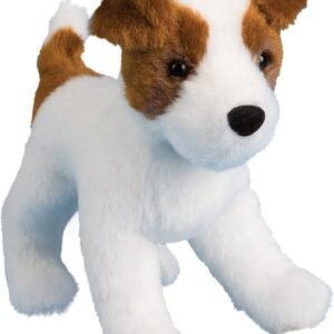 Douglas Feisty Jack Russell Terrier Plush Stuffed Animal Kit Toy
