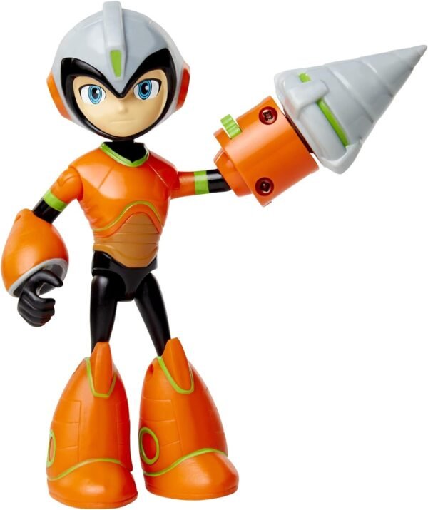 Mega Man Fully Charged Deluxe Drill Man Schematics Mega Man Articulated Action